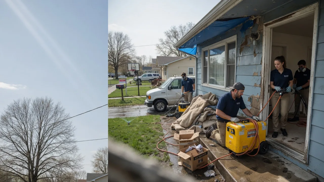 Basement Flood Cleanup in Dougherty, IA near me